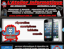 Tablet Screenshot of infoserv80.fr